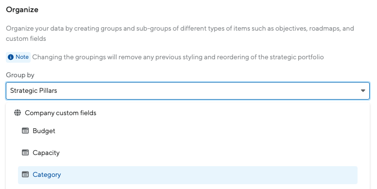 Pivot Strategic Portfolio Lanes and Sublanes by Custom Dropdown Fields Pivot Strategic Portfolio Lanes and Sublanes by Custom Dropdown Fields